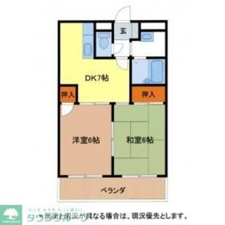 サンライズ久喜Iの物件間取画像